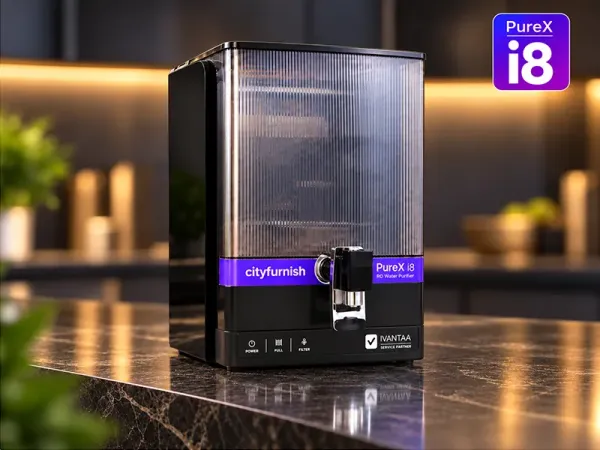 PureX i8 Water Purifier   RO + Alkaline + Zinc